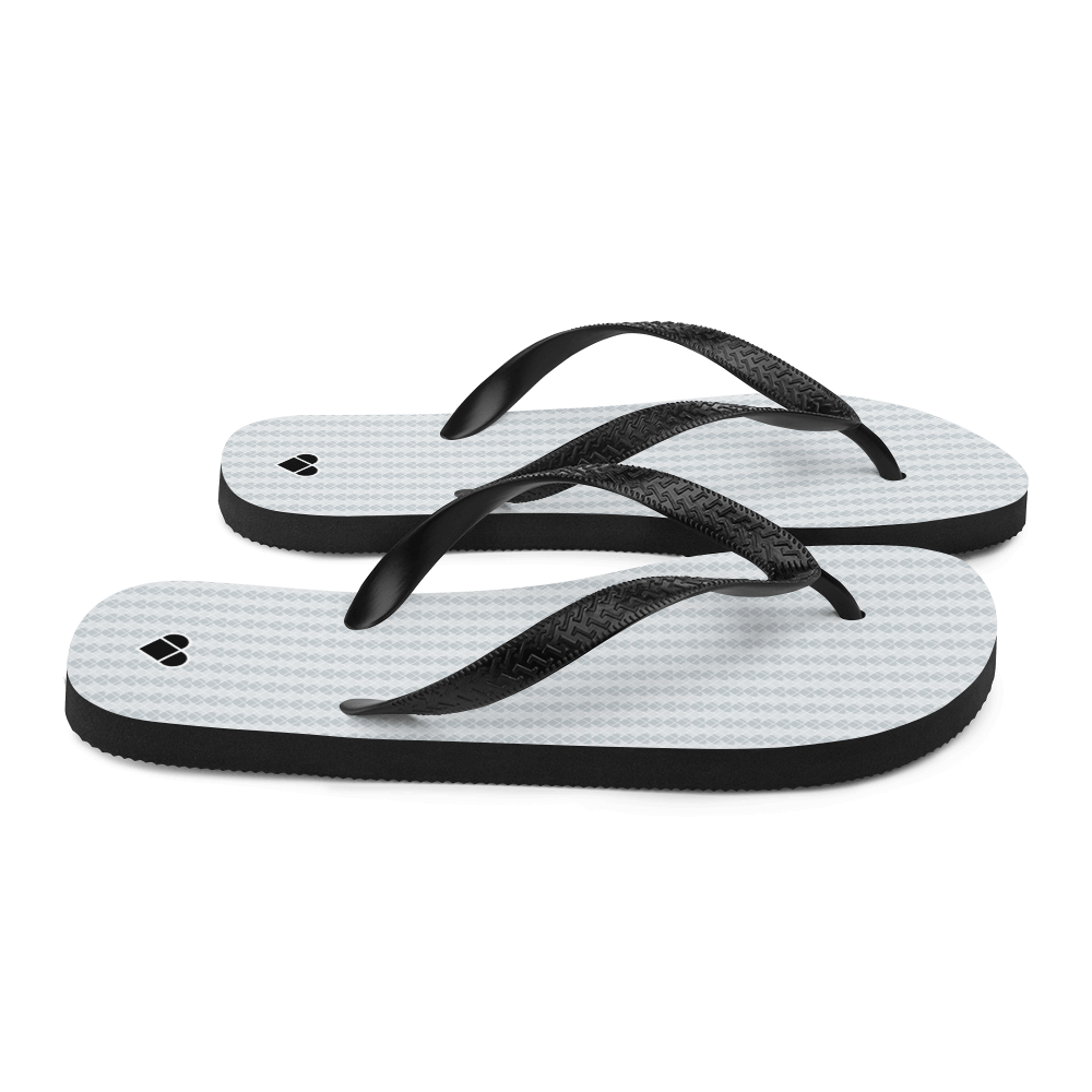 CRiZ AMOR's Lovogram Flip Flops