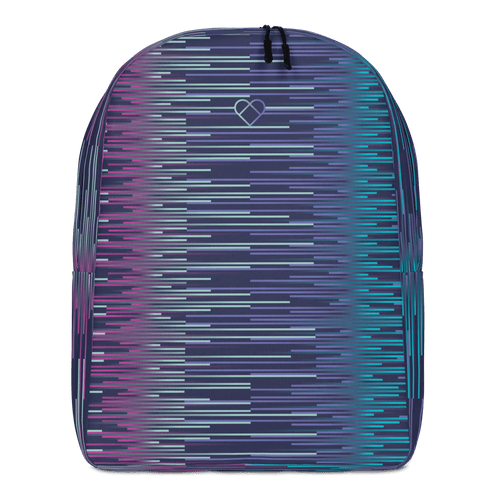Dark Slate Blue Dual Simplyheart Backpack | Accessories