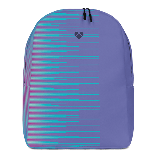 Periwinkle Dual Simplyheart Backpack, CRiZ AMOR Amor Dual Collection