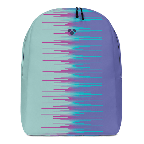 Mint & Periwinkle Dual Simplyheart Backpack | Accessories