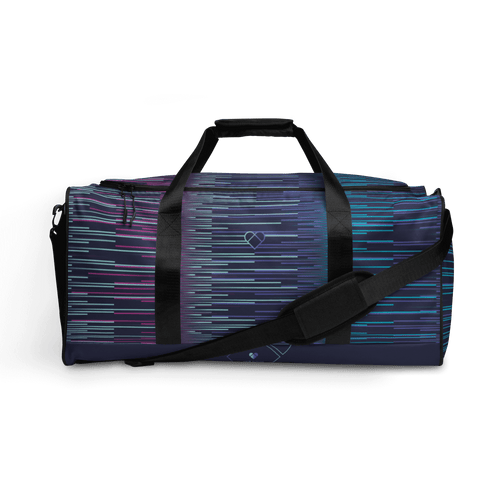 Dark Slate Blue Dual Duffle Bag | Accessories