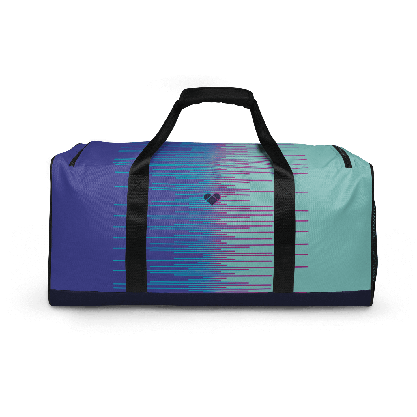 Gradient Striped Duffle Bag: Amor Dual Collection
