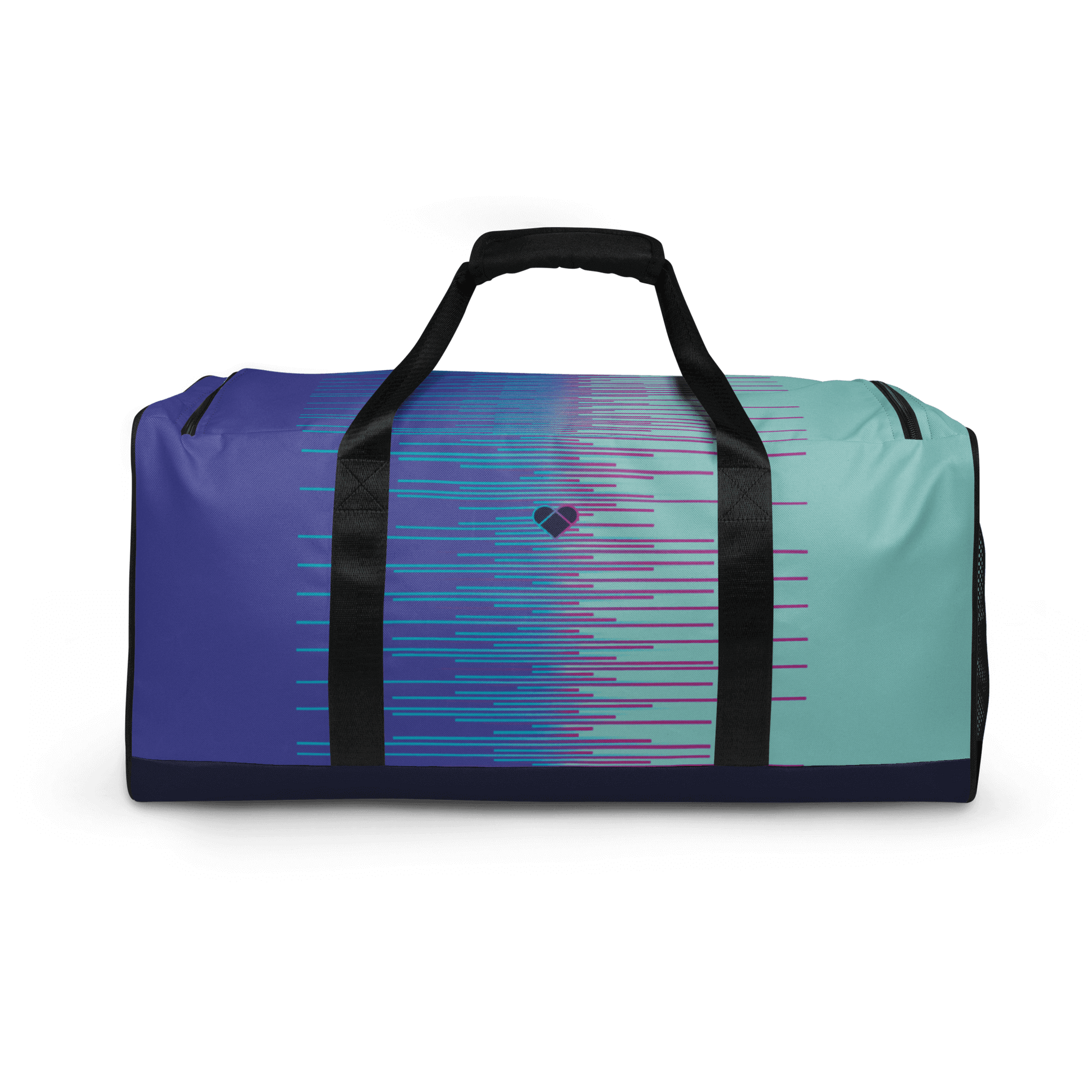 Gradient Striped Duffle Bag: Amor Dual Collection