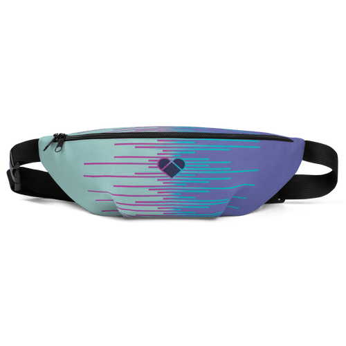 Mint & Periwinkle Dual Fanny Pack | Accessories