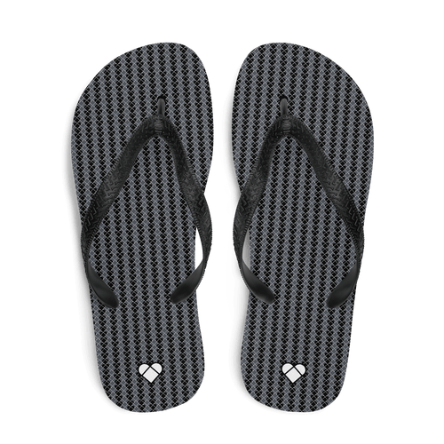 Black Lovogram Flip-Flops | Accessories