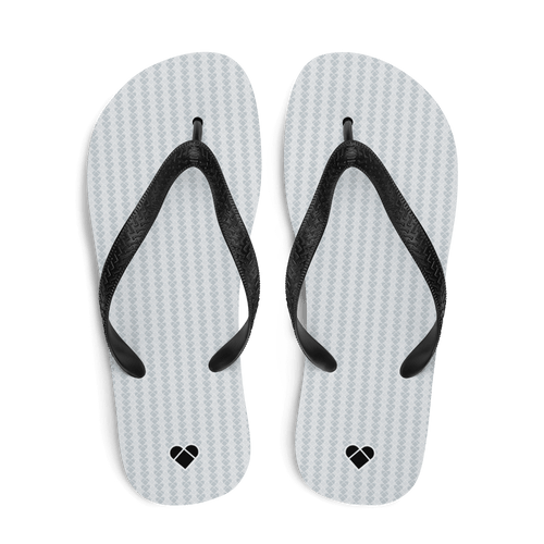 Light Gray Lovogram Flip-Flops | Accessories