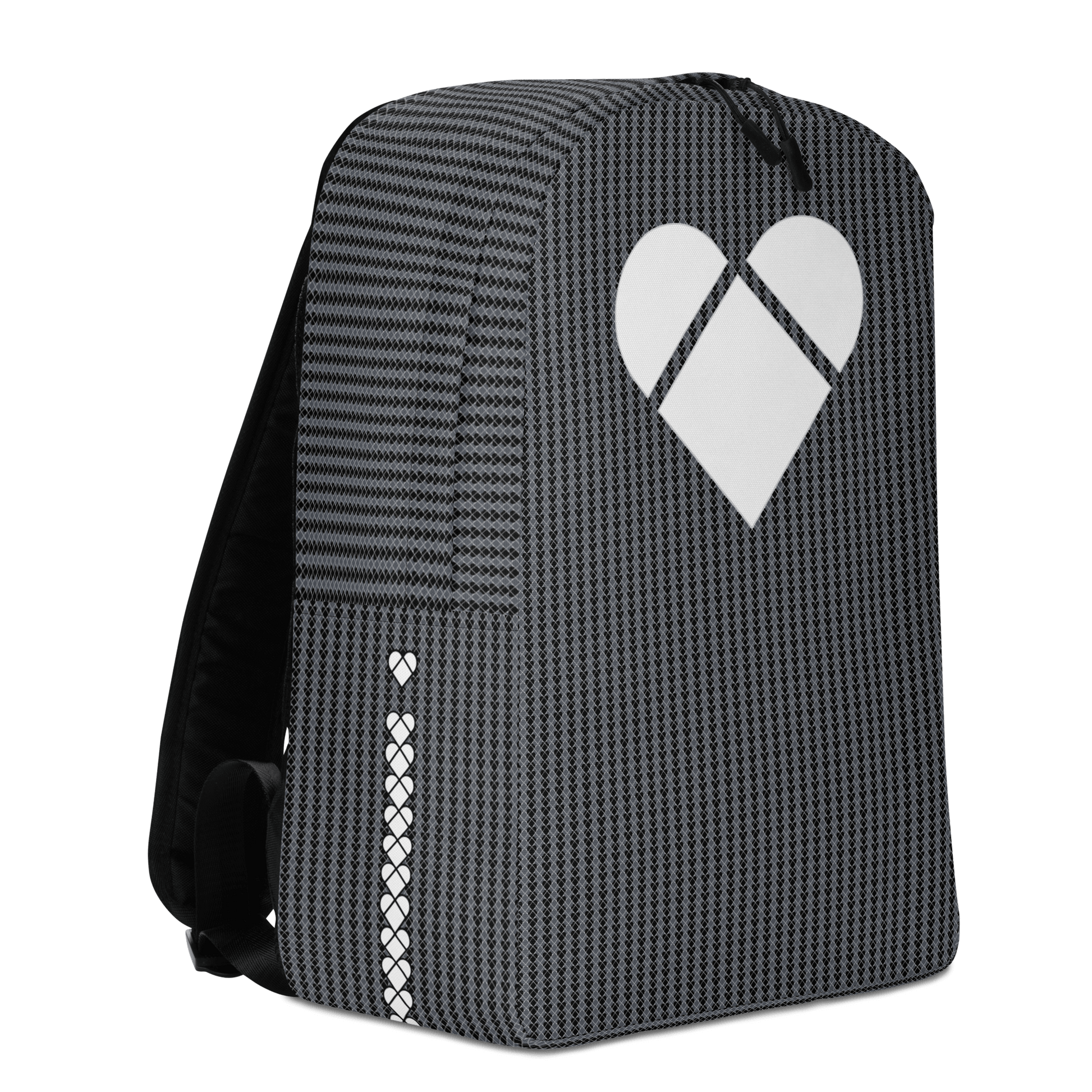 side view of a Fashionable backpack for the modern millennial and Gen Z from CRiZ AMOR