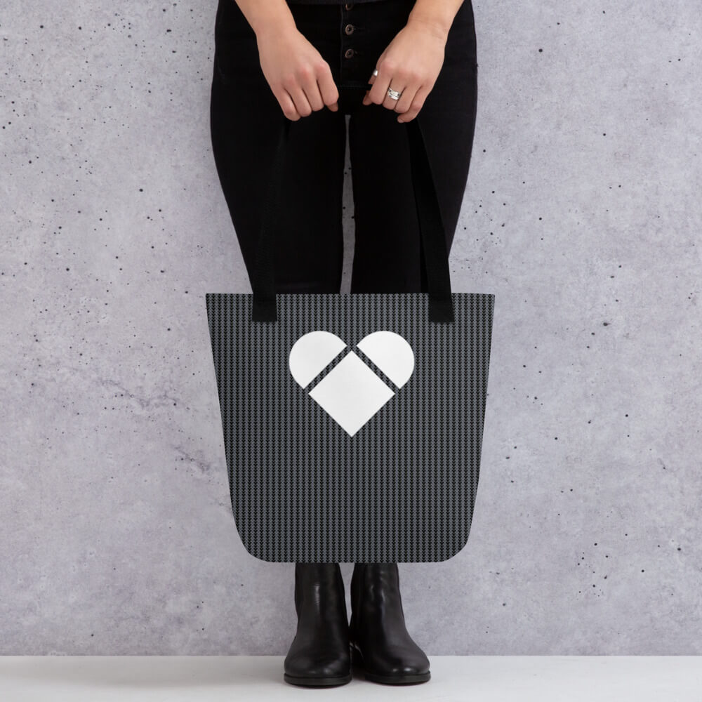 Amor Primero Lovogram Tote | Women - Limited Edition Heart Logo Fashion with Genderless Charm