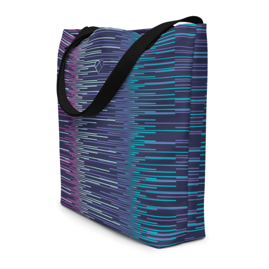 Dark Slate Blue Tote Bag from CRiZ AMOR's Amor Dual Collection