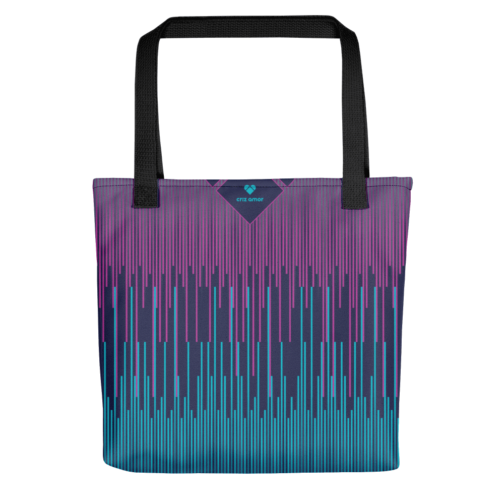 Empowering Amor Dual Tote with Heart Logo