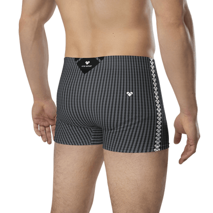 CRiZ AMOR's Lovogram boxers with heart stripe, perfect for any occasion
