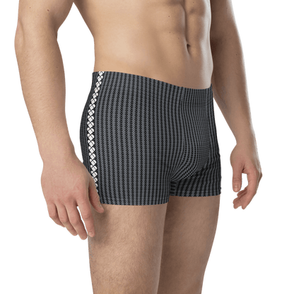 Comfy Men's Boxers - CRiZ AMOR's Lovogram boxers in two shades of gray