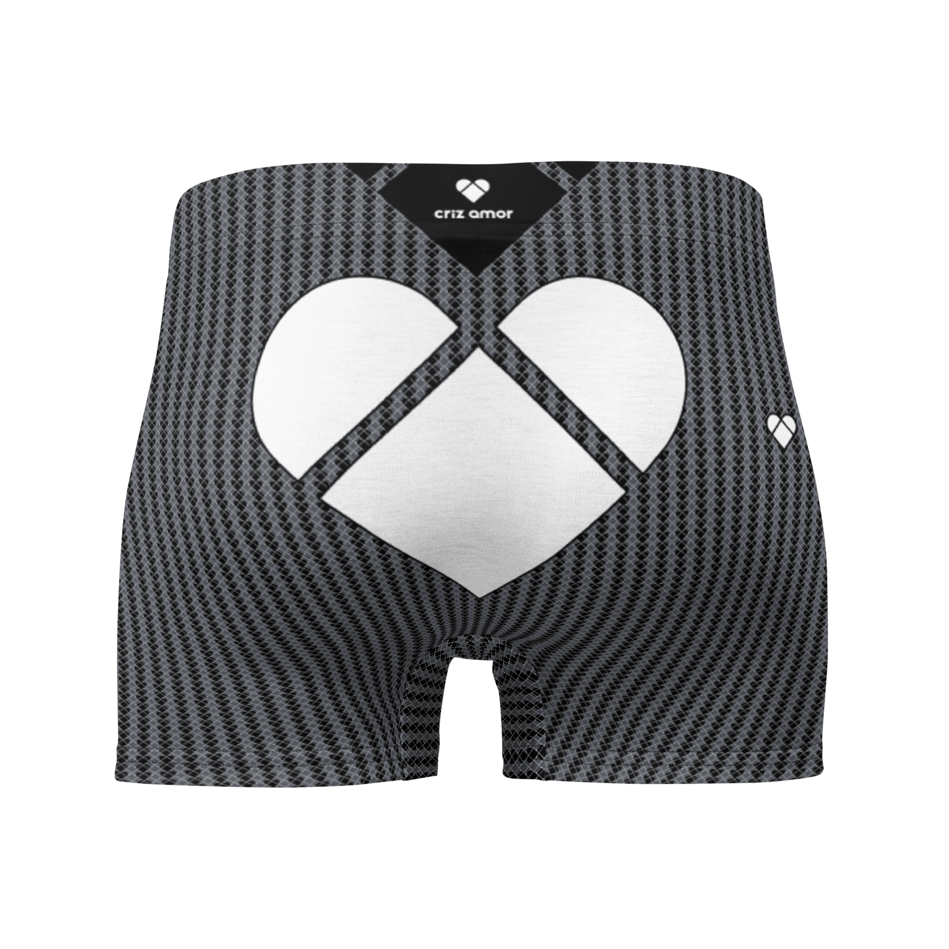 Men's Fashion with Heart Logo: Comfortable and empowering Lovogram Boxer Briefs