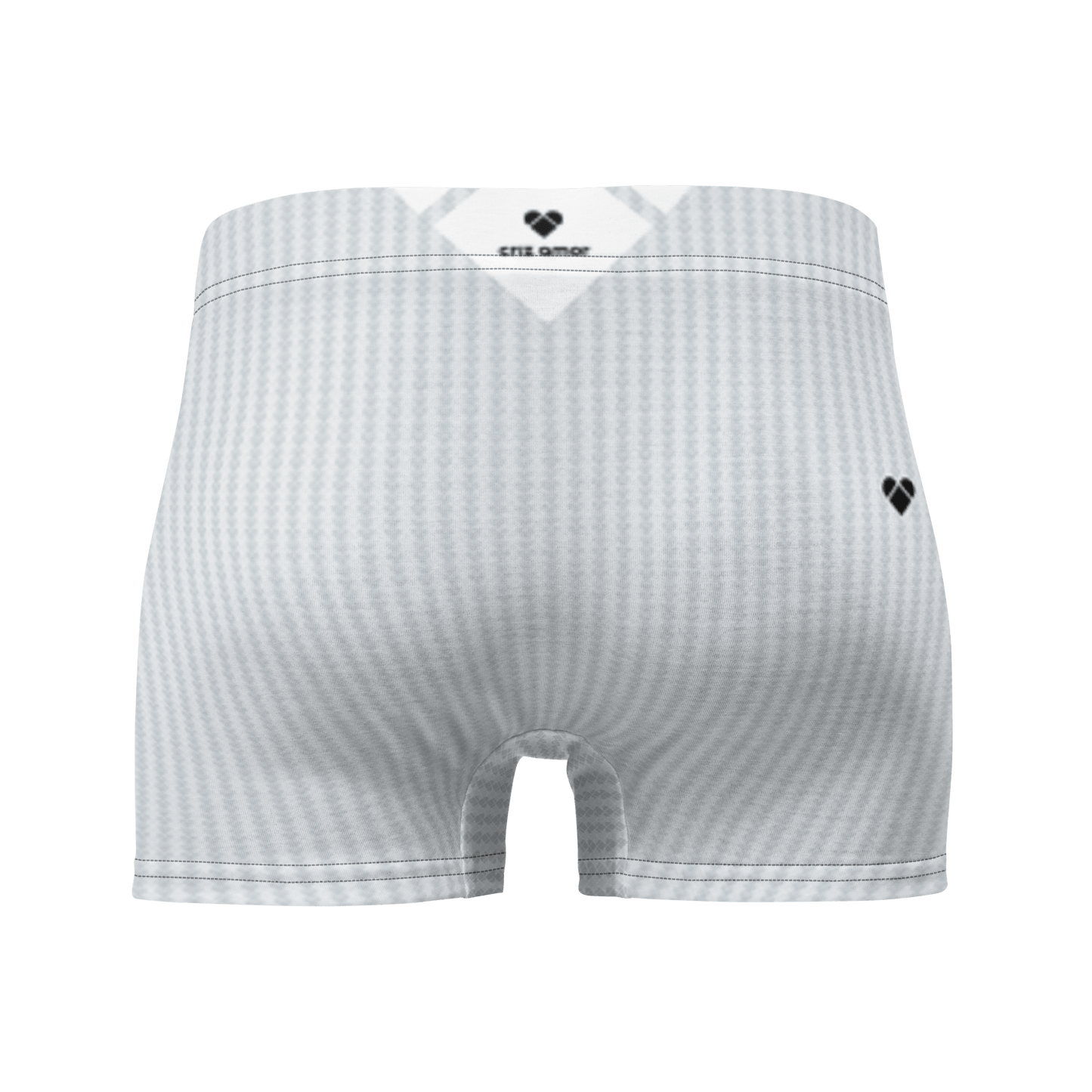 Boxers - Light gray men's boxers from the Amor Primero Collection
