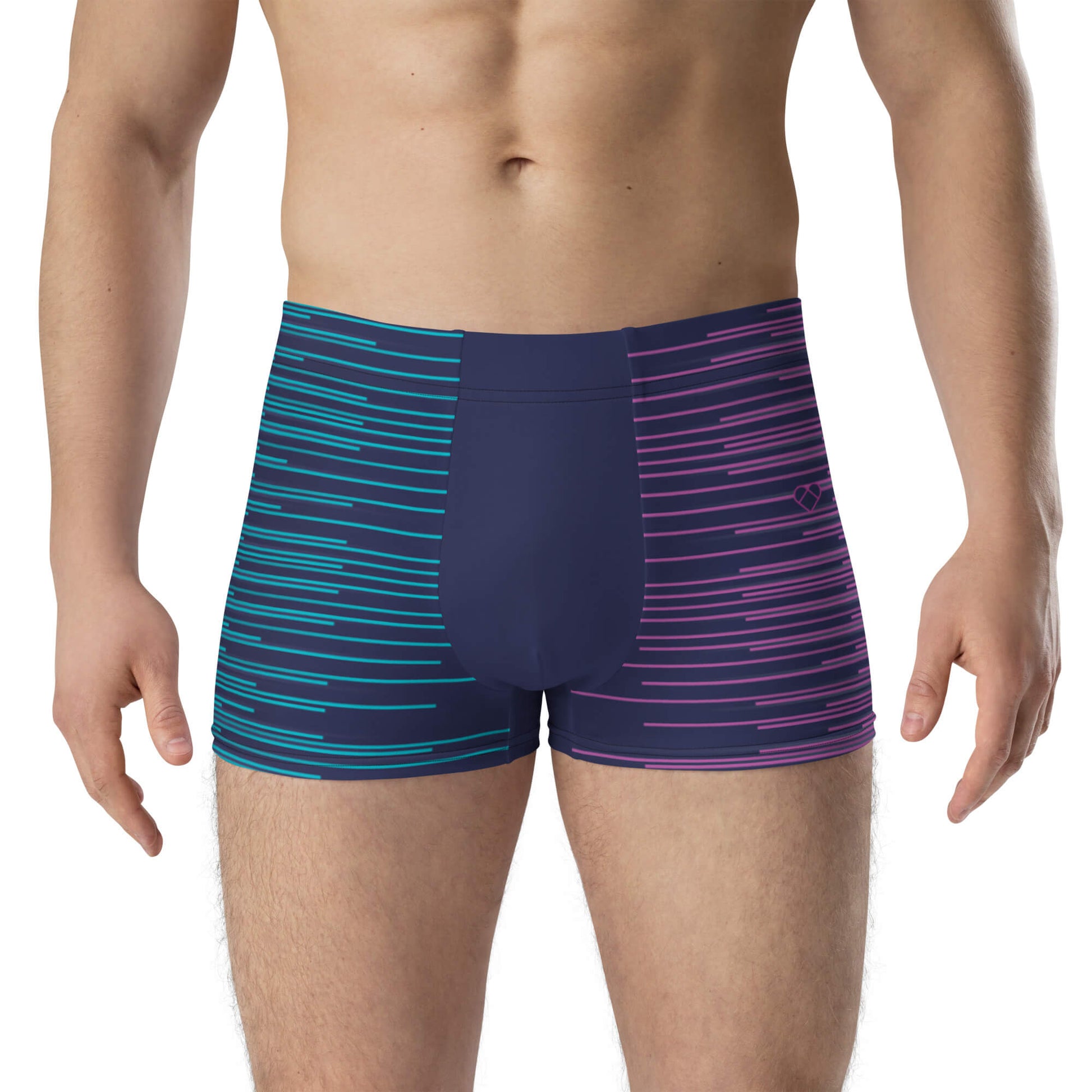 Men's Underwear for Everyday Comfort - Slate Charm Boxer Briefs