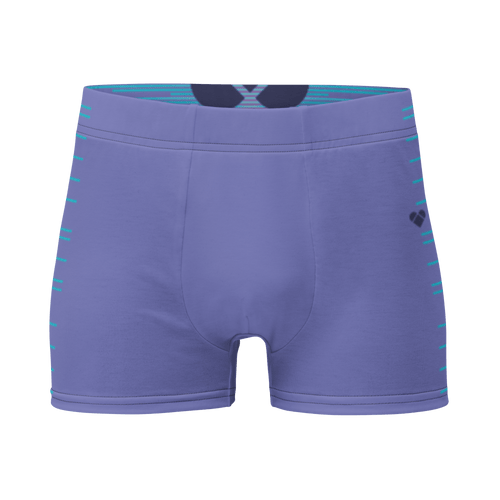 Boxer Briefs Periwinkle Dual Rayas | Hombres