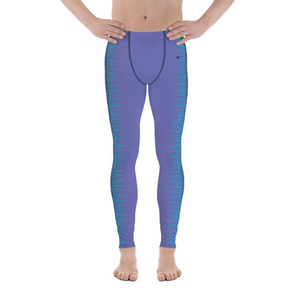 Elevate your style with genderless Periwinkle Dual Leggings from CRiZ AMOR