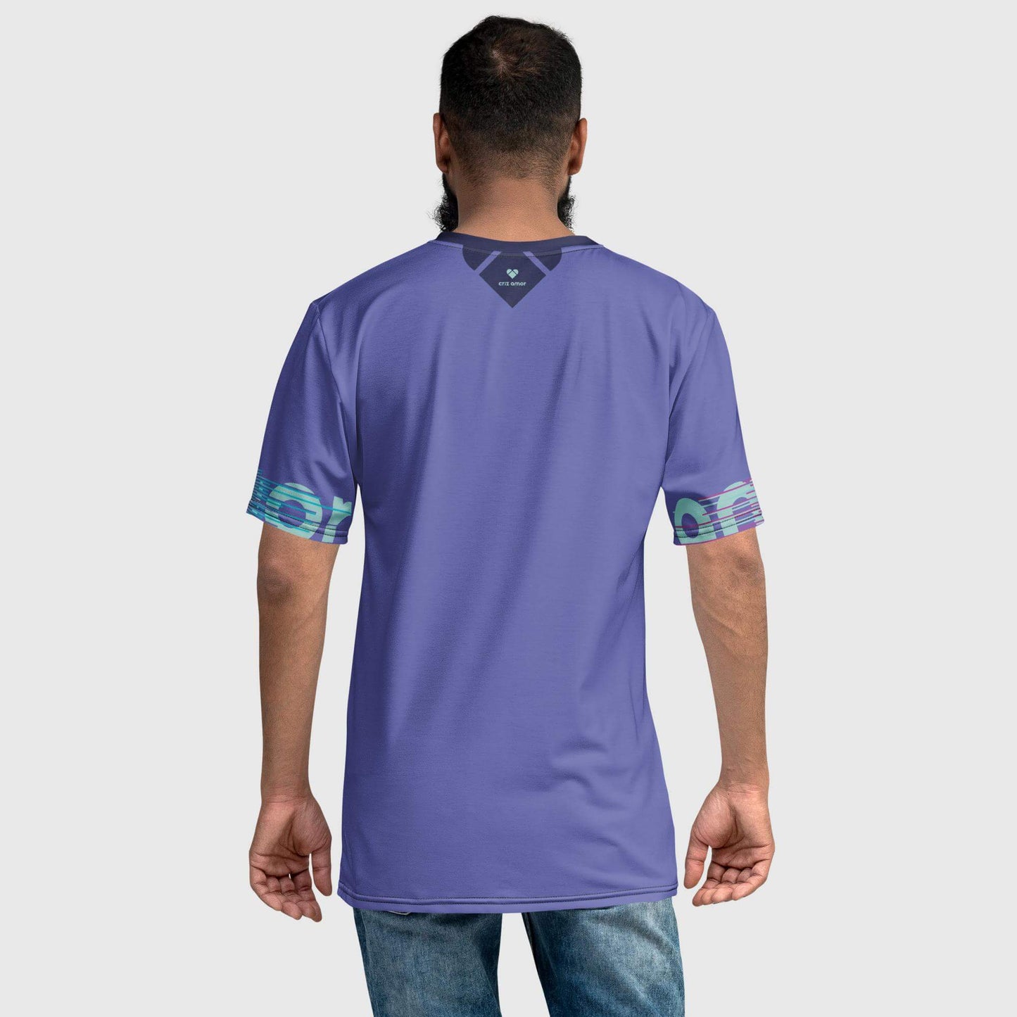 Men's T-Shirt for Casual and Active Wear - Periwinkle