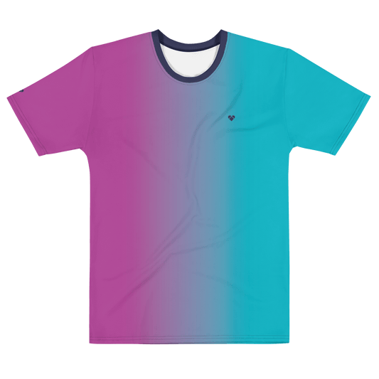 Turquoise & Fuchsia Dual Delight Shirt for Men