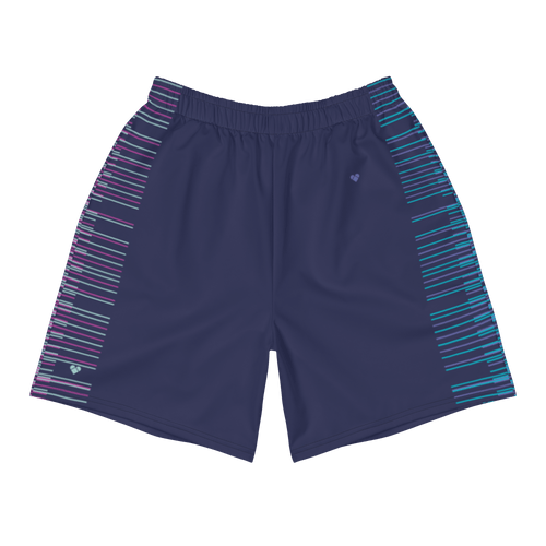Shorts Deportivos Azul Obscuro Dual | Hombres