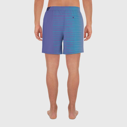 Amor Dual Collection: Sport Shorts in Periwinkle for Men