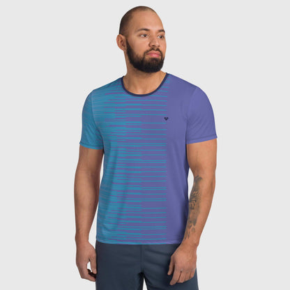 porty Fashion: Periwinkle Stripes Dual Shirt | CRiZ AMOR