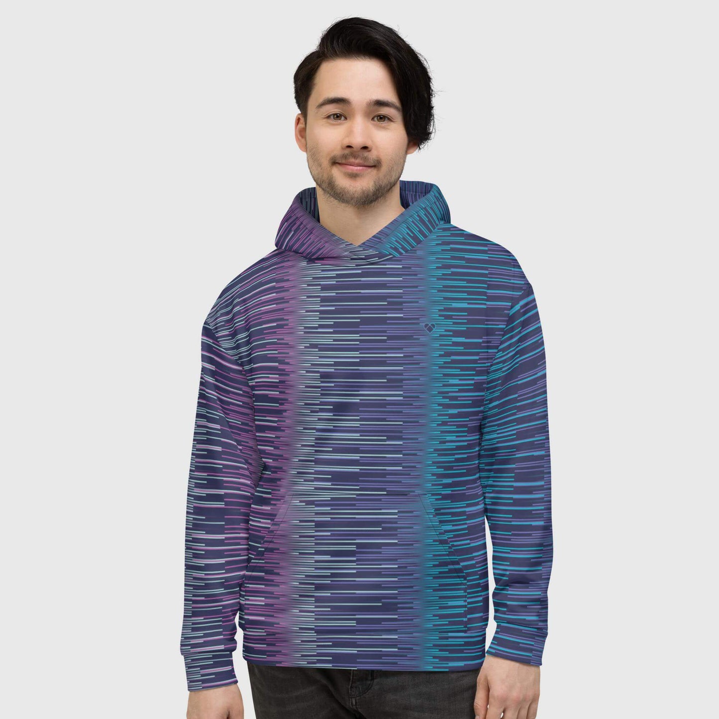 Fashionable Gradient Hoodie by CRiZ AMOR