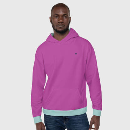 Limited Edition Genderless Hoodie | Fucsia Pink Fashion by CRiZ AMOR