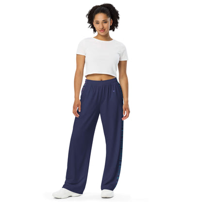 Relax in style with CRiZ AMOR's Dark Slate Blue Dual Pants