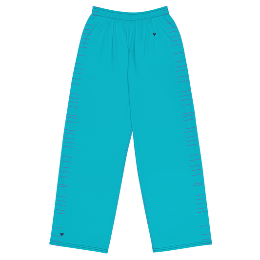 Turquoise Dual Pants - Embrace genderless style with CRiZ AMOR