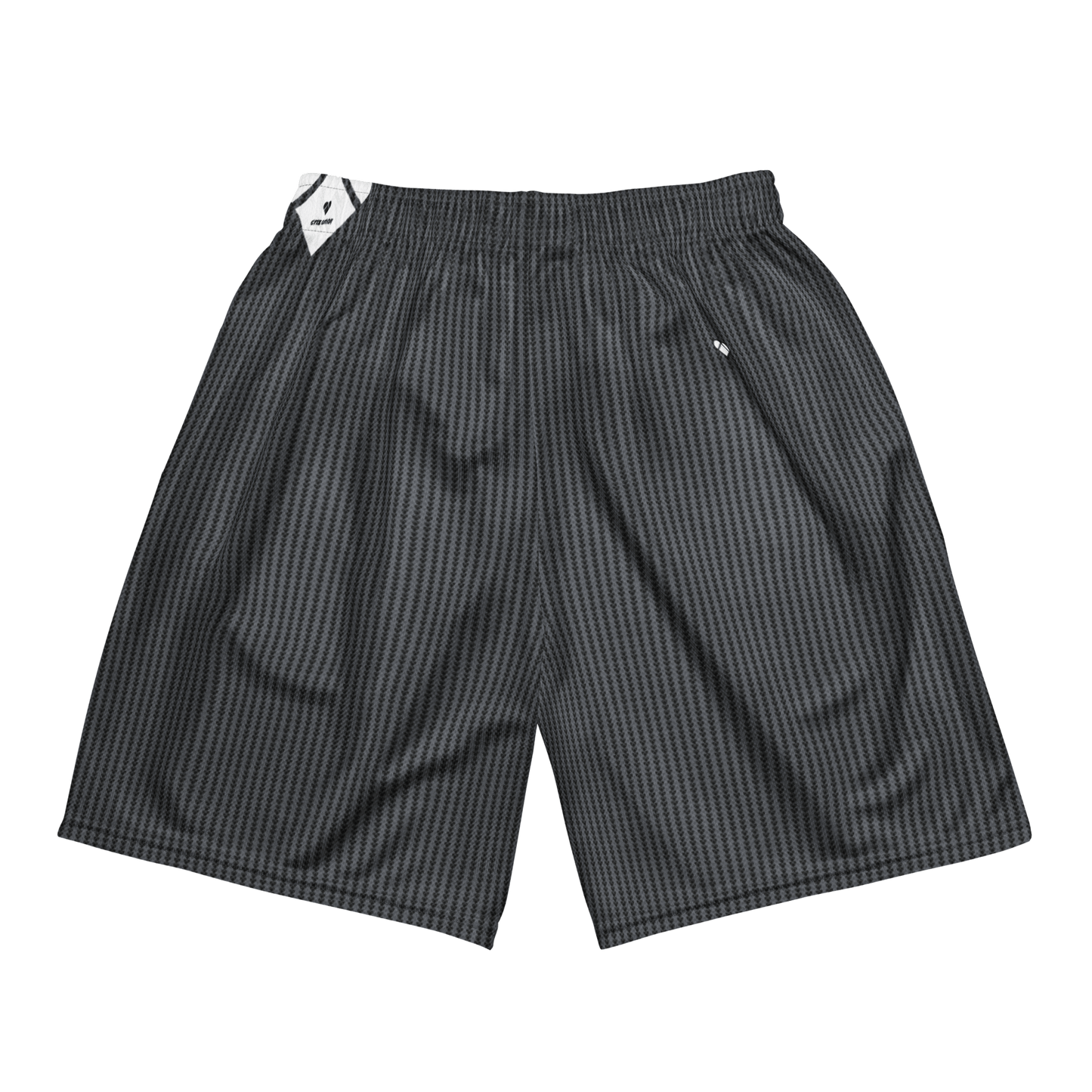 Genderless Lovogram Patterned Shorts by CRiZ AMOR