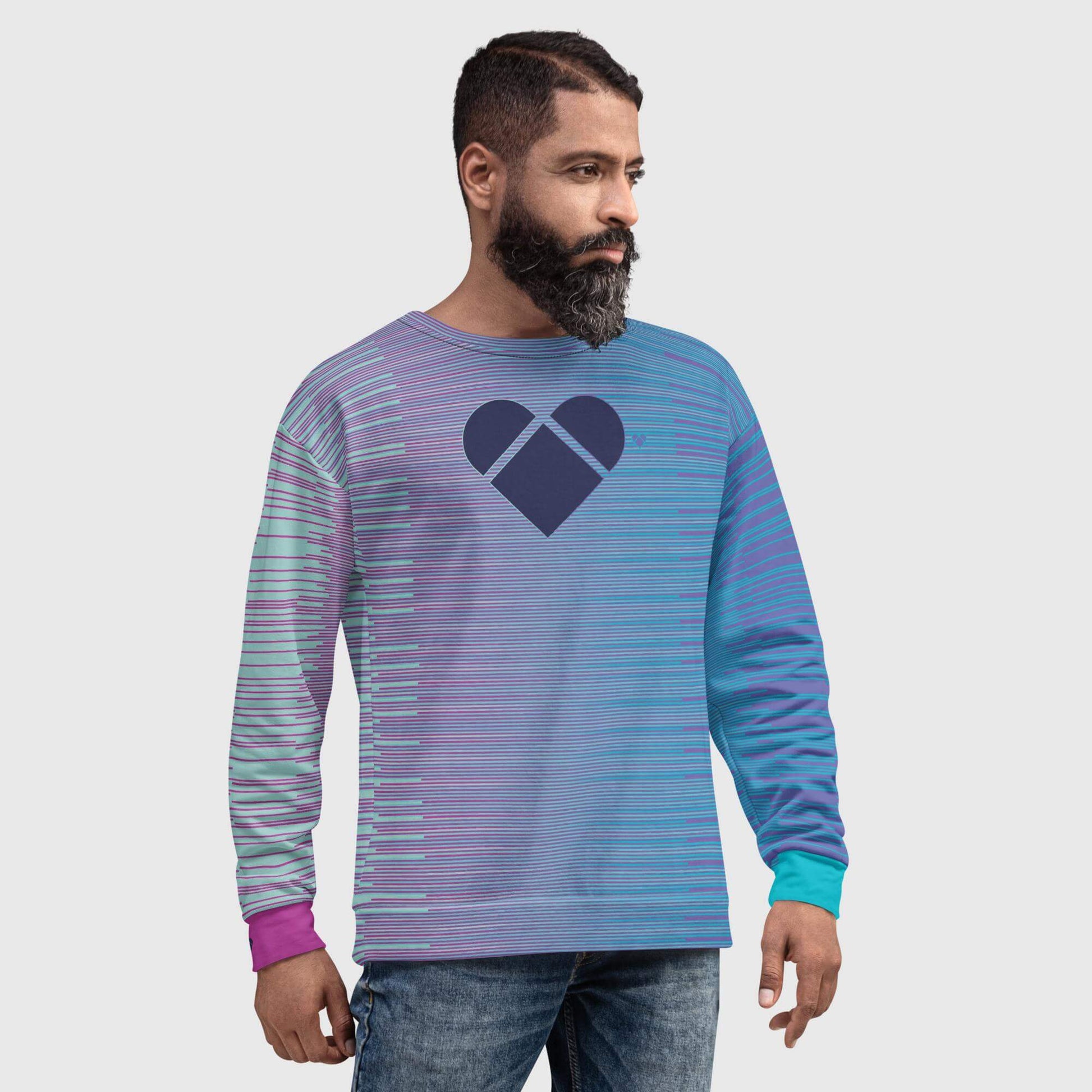 Limited Edition Designer Sweatshirt, Amor Dual Collection