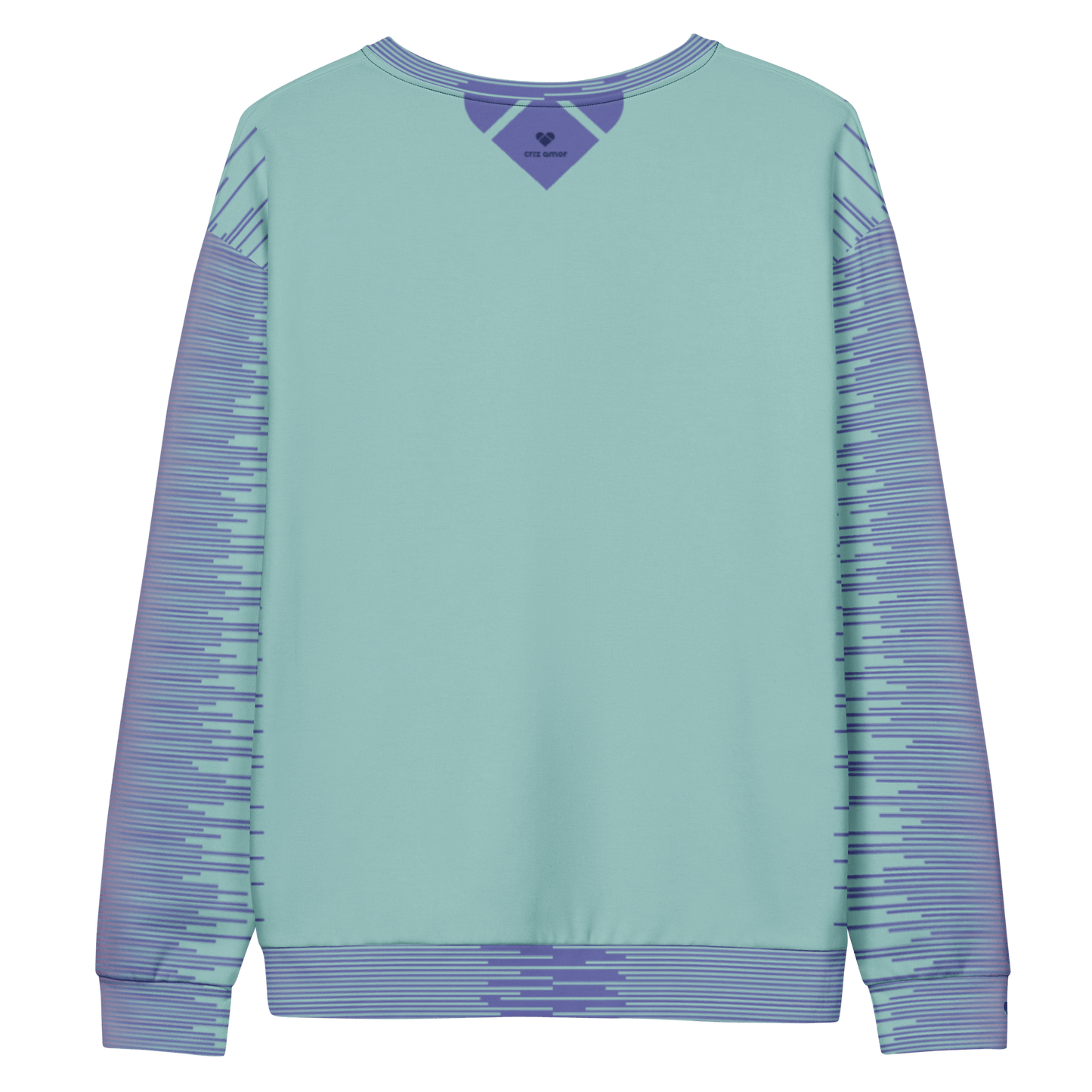 Mint & Fucsia Pink Sweatshirt Dual | Genderless