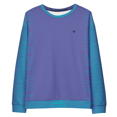 Periwinkle & Turquoise Sweatshirt Dual | Genderless