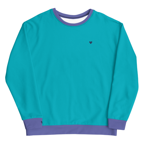 Turquoise Sweatshirt Dual | Genderless