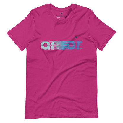 Vibrant AMOR Logo Tee for Mix and Match Outfits