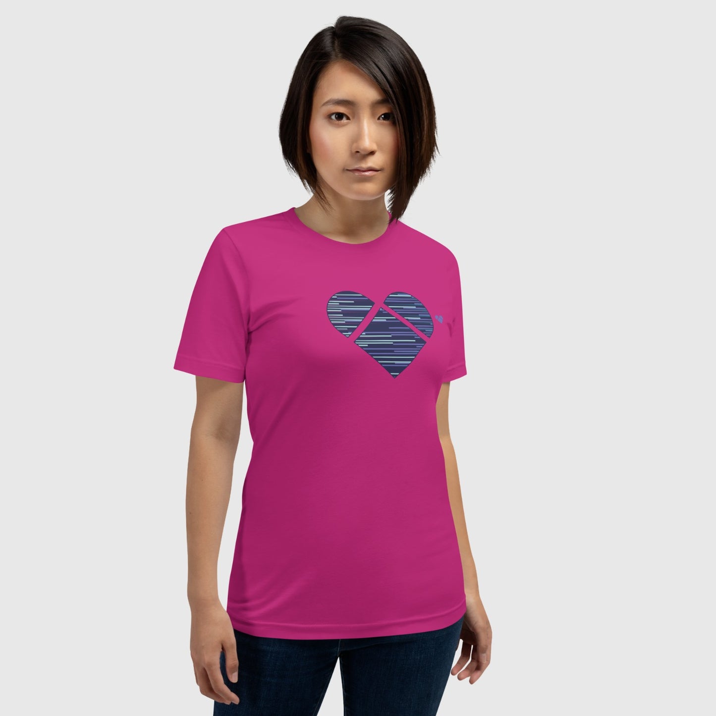 CRiZ AMOR's Fucsia Pink Tee: A Statement of Individuality