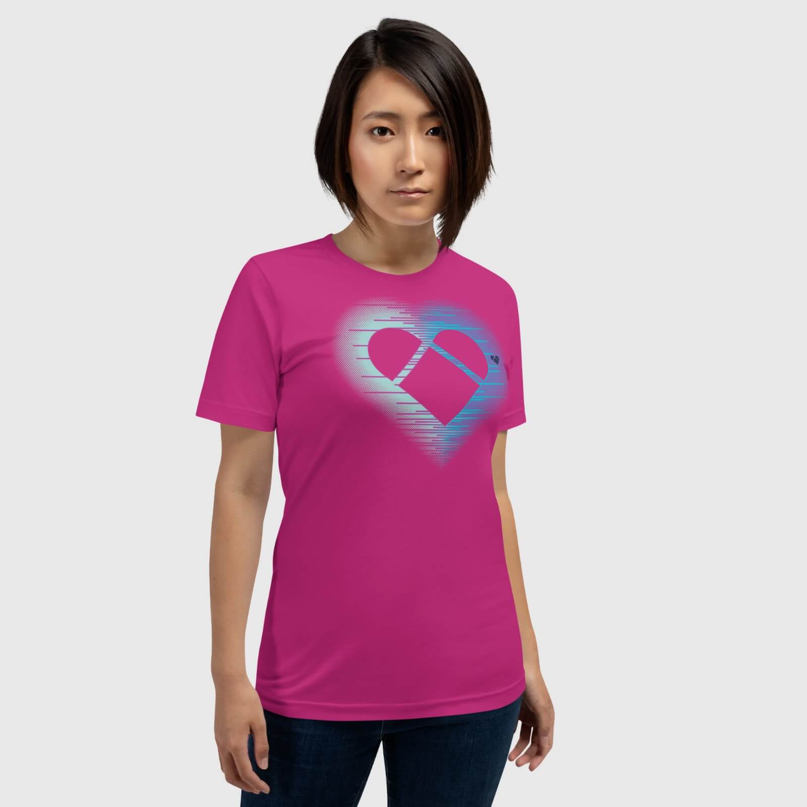 Amor Dual Capsule Collection Pink Tee for Creative Wardrobe Choices