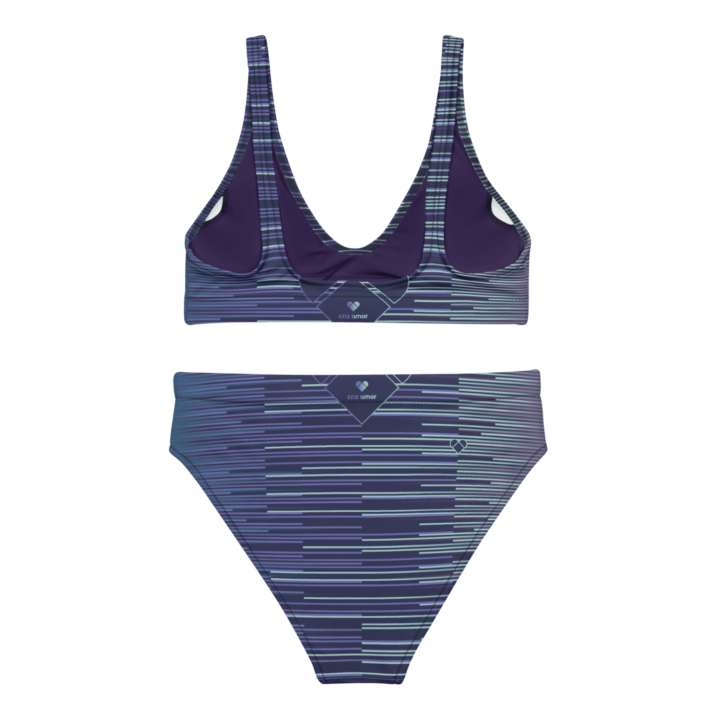 Designer Women's Beachwear - Seascape Dual Bikini