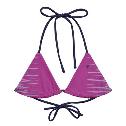 Fucsia Pink Dual String Bikini - Embrace Summer with CRiZ AMOR