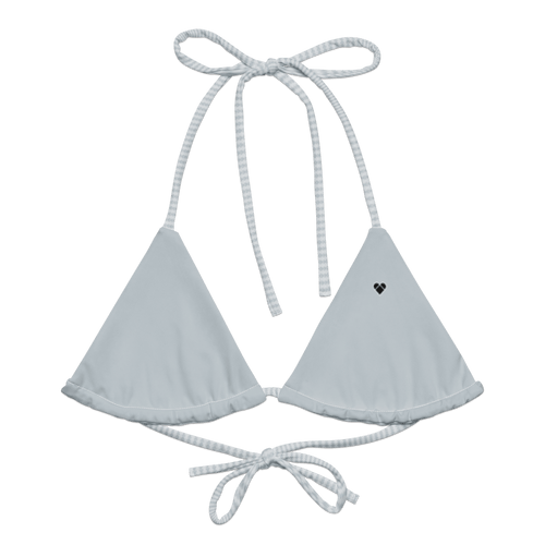 Light Gray String Bikini Top | Women