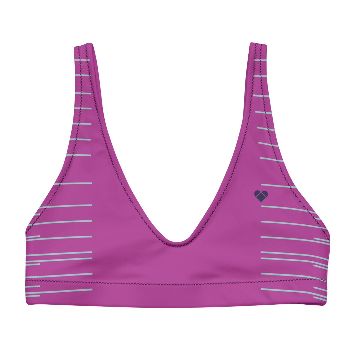 Fucsia Pink Dual Bikini Top - Unleash Your Beach Vibes with CRiZ AMOR
