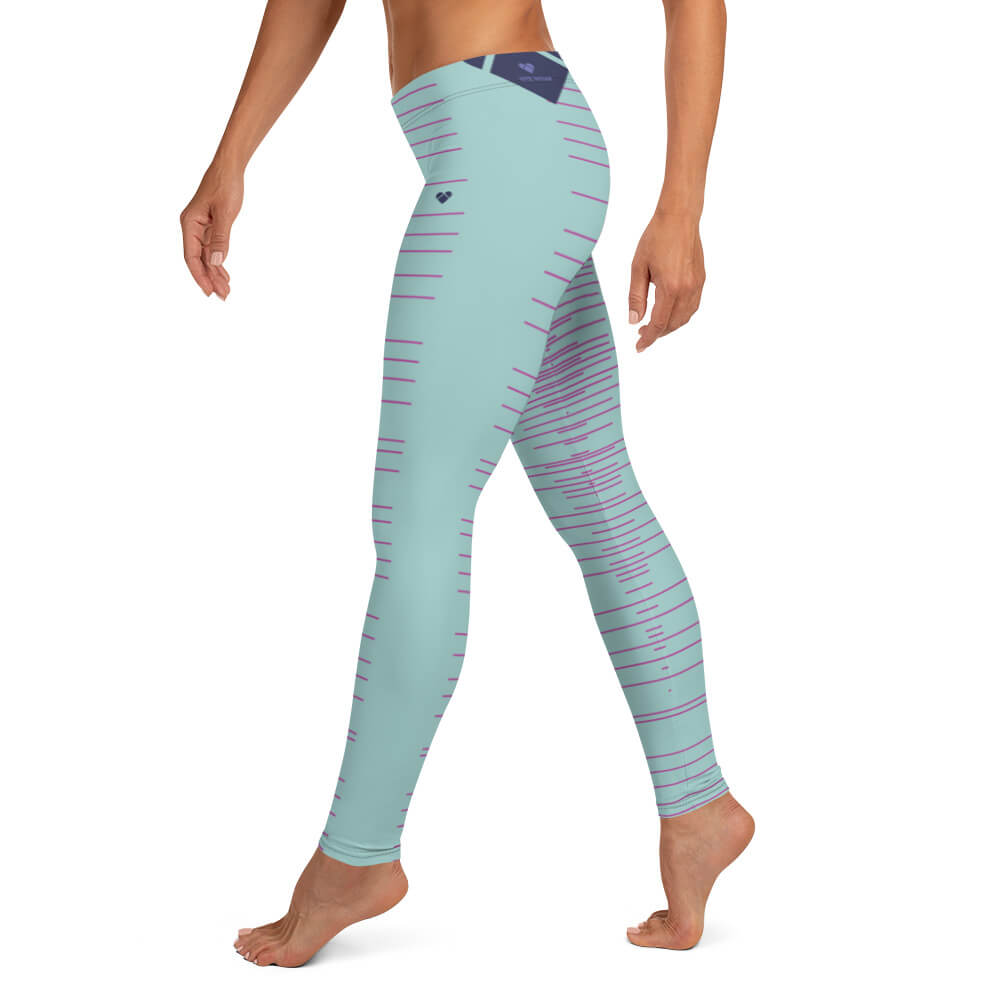 Unique Design - Mint Dual Leggings - CRiZ AMOR's Amor Dual Collection