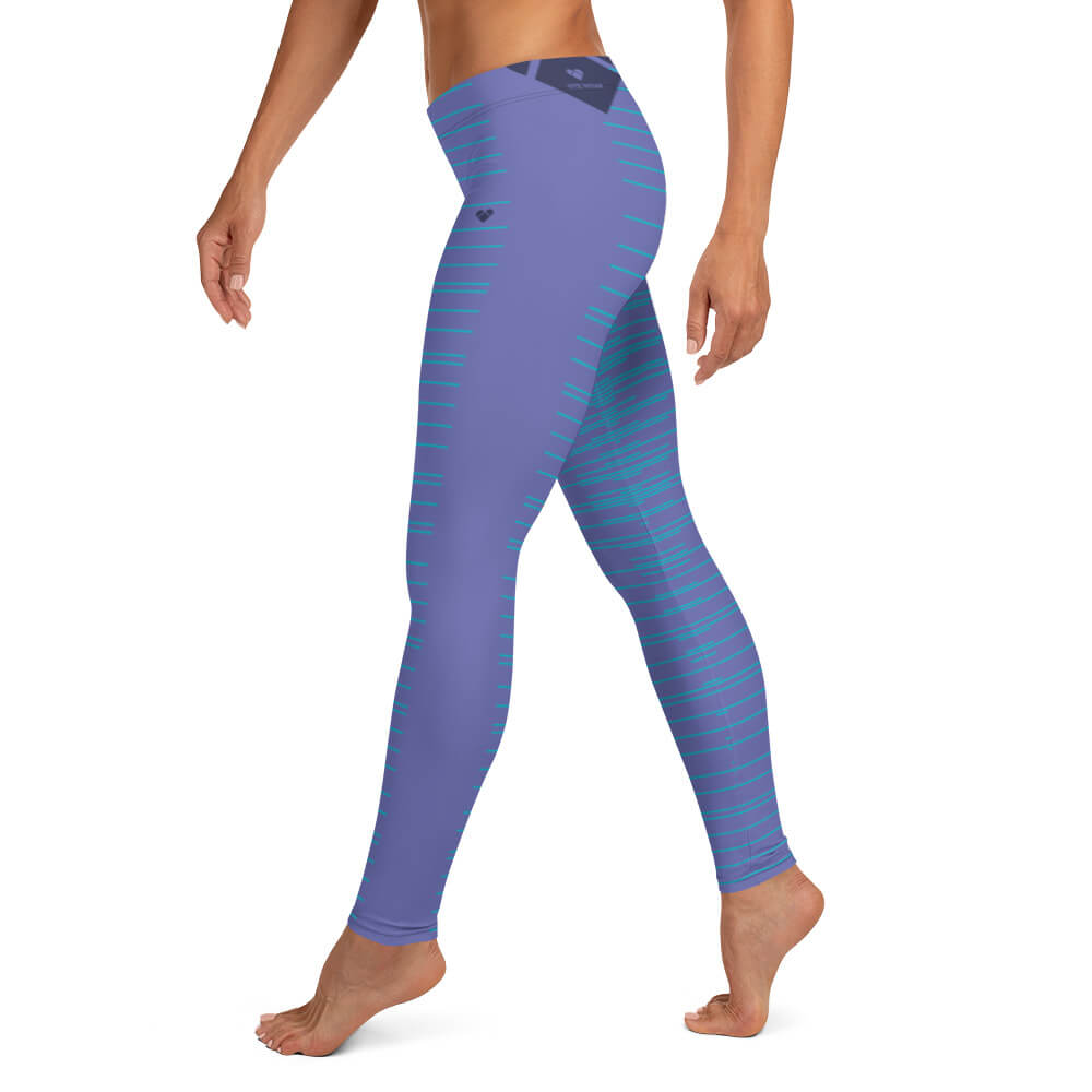 CRiZ AMOR Periwinkle Dual Leggings, the perfect blend of style and comfort