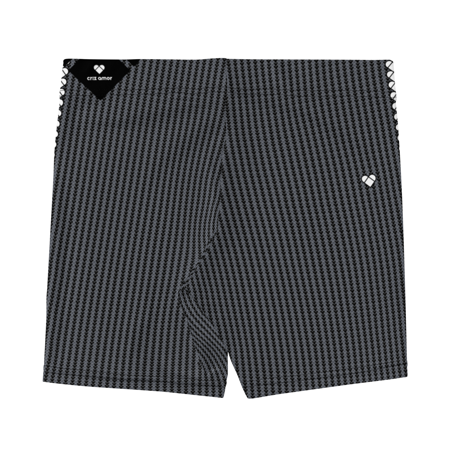 Black Lovogram Shorts | Inclusive Sizing
