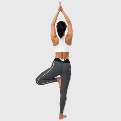 Women's Heart Print Yoga Capris | CRiZ AMOR Activewear