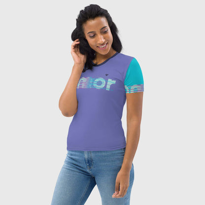 Periwinkle Amor Dual Shirt for Women