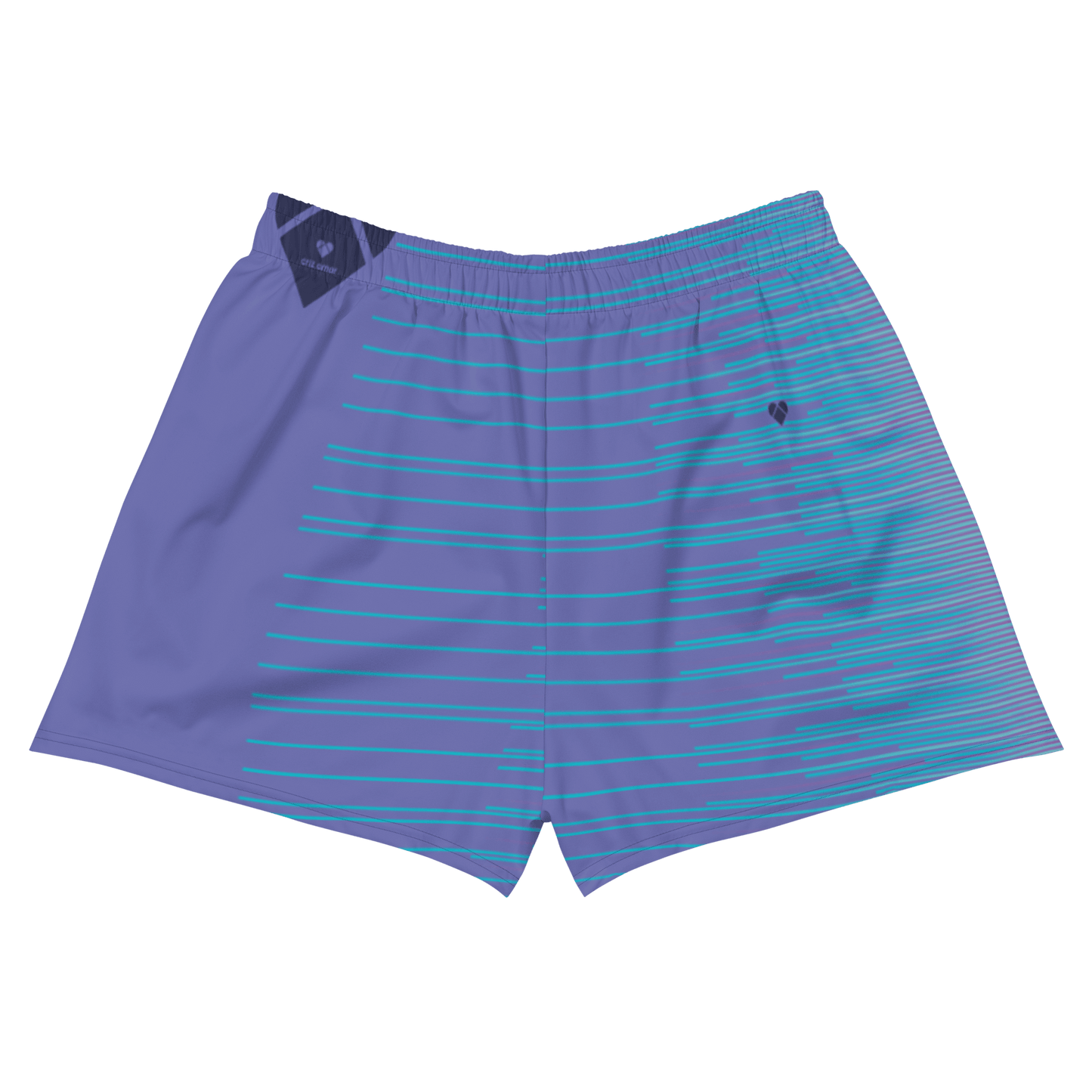 Gradient Design Dual Sport Shorts - CRiZ AMOR's Creative Fashion