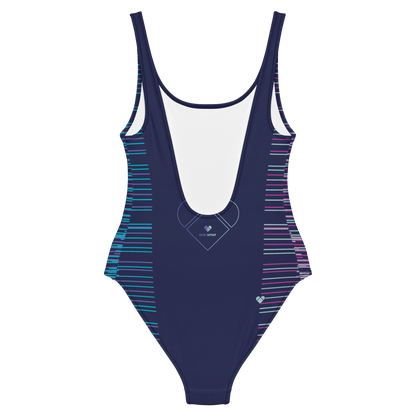 Slate Blue Dual Swimsuit - Dive into Beach Bliss with CRiZ AMOR