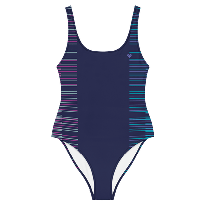 Slate Blue Dual Swimsuit - Confidence-Boosting by CRiZ AMOR